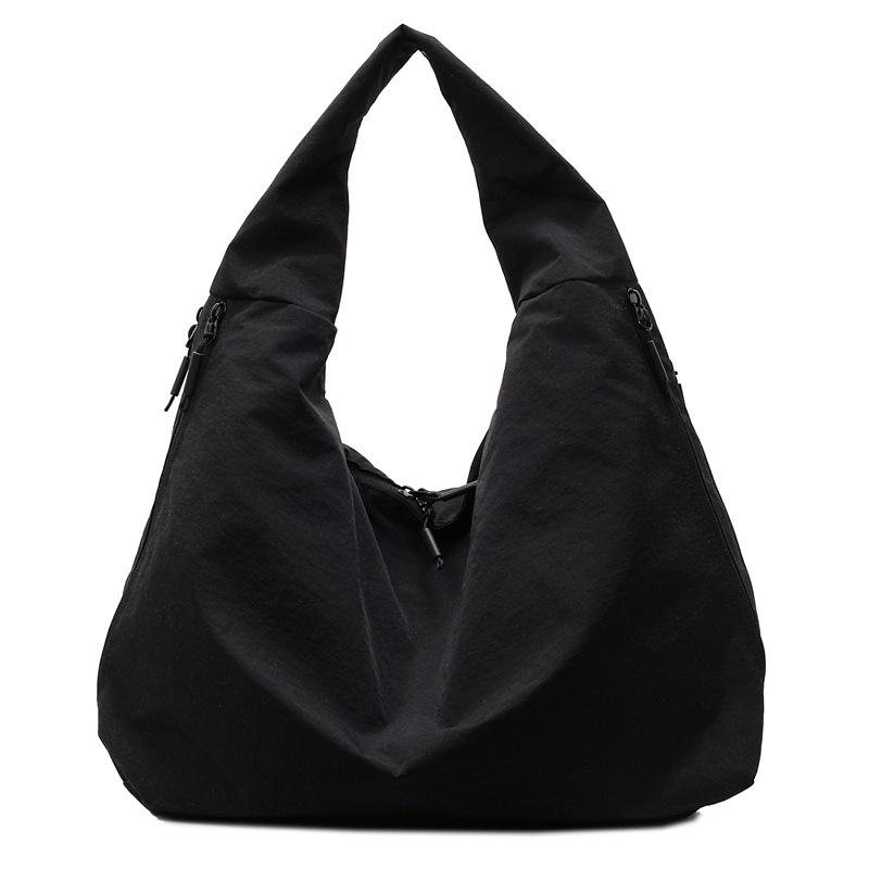2025 Wasteland Style Lazy Style Campus One-shoulder Armpit Bag Versatile Commuting Fashion Simple Large-capacity Cloth Bag Women's Bag