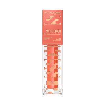 Румяна New York Sunkisser Hazy Matte Blush Peachy Quench 34, 12-часовой жидкий цвет для щек, легкая растушевка, упаковка 4,7 мл для сияющего блеска
