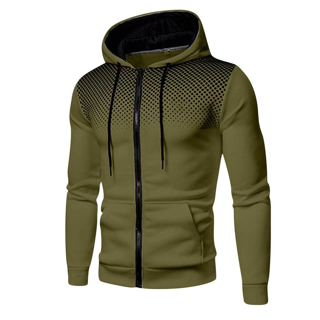 Men's Casual Zipper Sports Sweatshirt - Autumn/Winter Edition
