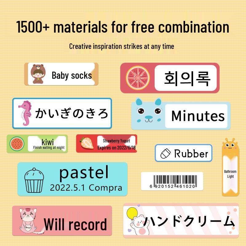 Marklife Portable Mini Thermal Label Printer for Home