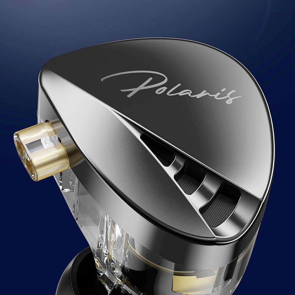 LINSOUL CCA Polaris Professional Monitor Earphones with Dedicated Switch for Custom IEMs for Audio Enthusiasts Combine All Tunings Through Switch In