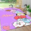Custom Name Unicorn Fantasy Adventure Carpet Rug Customizable Soft Washable Anti-Slip Home Living Room Sofa Mats Personalized Rug. 0909180