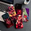 Пыль H-Hazbins Charile Hotels Angel Alastor Чехол для телефона для Samsung Galaxy S25 S24 S23 FE Ultra Plus S7 Edge S25+ S23+ A56 5G