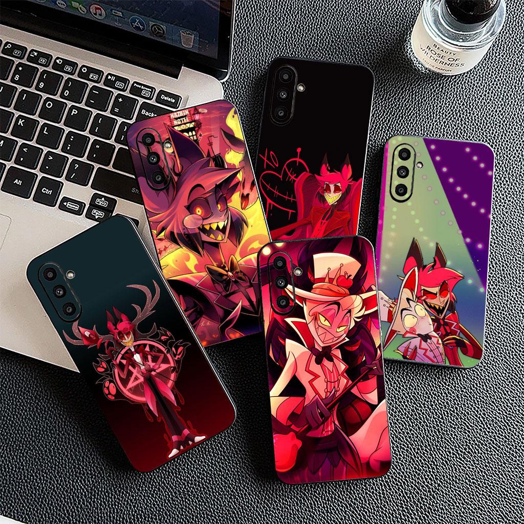 Пыль H-Hazbins Charile Hotels Angel Alastor Чехол для телефона для Samsung Galaxy S25 S24 S23 FE Ultra Plus S7 Edge S25+ S23+ A56 5G