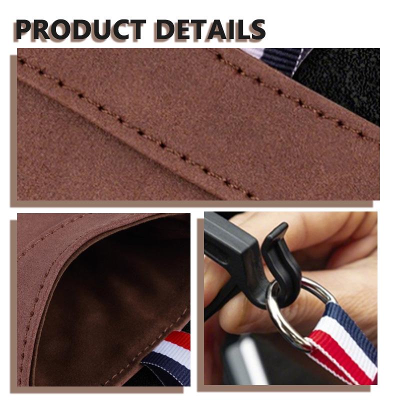 BBEB3 Car Air Vent Sunglass Phone Coin Key ID Card Storage Bag For KIA K5 K2 Optima Soul Spectra Niro Cadenza Sephia Carens