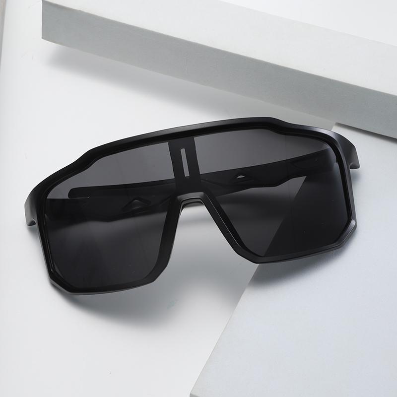 Men And Women Outdoor Sports Sunglasses Large Frame Bicycle Sunglasses New Uv Anti-light Glasses  66310