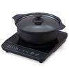 IRIS OHYAMA IH Stove 1 конфорка IH Cooking Heater Tabletop Pot Set 1400W Black IHKP-T3724-B