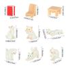 Creativity Cartoon Resin Crafts Ornaments Micro Landscape Cat Simulation Animal