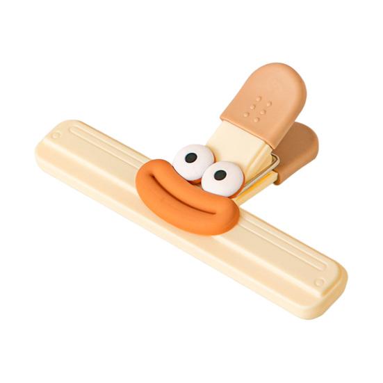 Клипса для запечатывания продуктов Милые герметичные зажимы для пакетов Зажим для пакетов влагостойкий Запайщики Креативный длинный хвост
