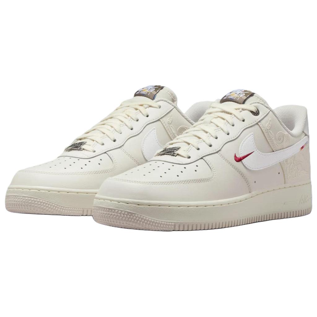 Nike Air Force 1 Low Pegasus Pack - Год Лошади Мужские Кроссовки Белый Фантомный Белый-Парусный-Фантомный-Командный-Малиновый IQ1119-011
