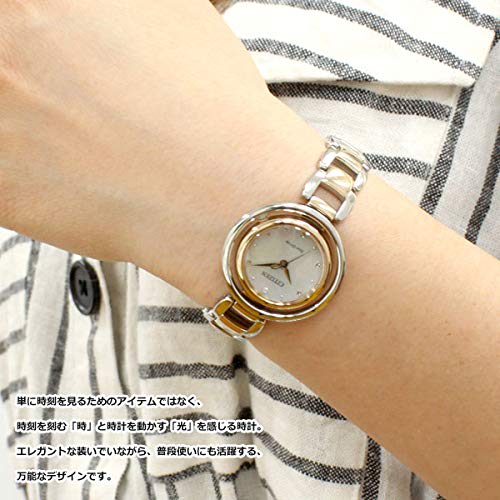 Citizen L EM0666-97D Eco-Drive Arcly Series Kanon-inspired Design Women's Watch