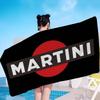 M-Martini Racing Logo Anime Beach Swimming Towel Soft Absorbent Washcloth Children's Gifts For Kids Travel Camping Gym