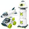 Acousto Optic Space Rocket Toy Астронавт Космический корабль Игрушки Модель Шаттл Космическая станция Ракета Авиационная серия Игрушки Мальчик Подарок