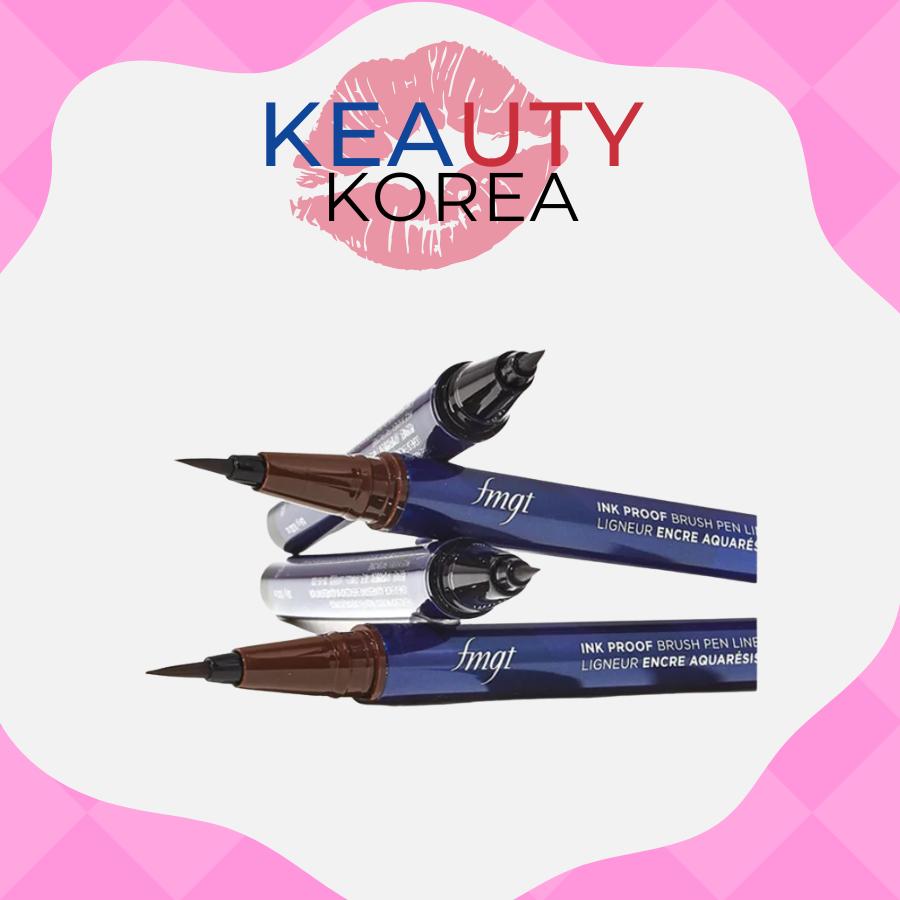 The Face Shop FMGT Подводка-кисть Ink Proof 0.6г Черный/Коричневый