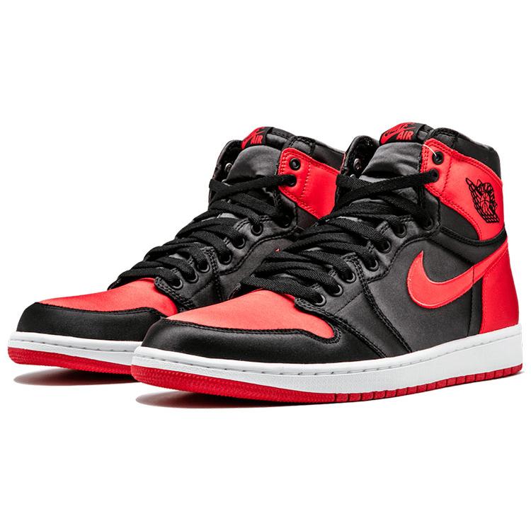 Jordan 1 Ретро Высокий Сатиновый Запрещенный Нумерованный 917359-001