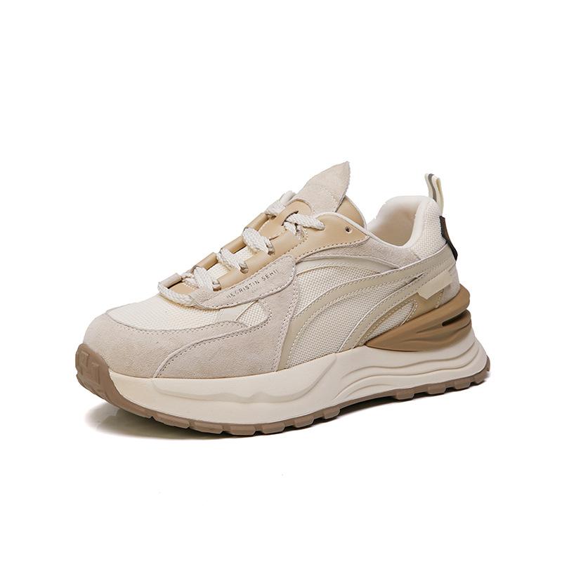 Summer Thick-soled Mesh Women's Shoes New Versatile Sports And Casual Shoes Running And Sports Sneakers Versatile Shoes 34-40