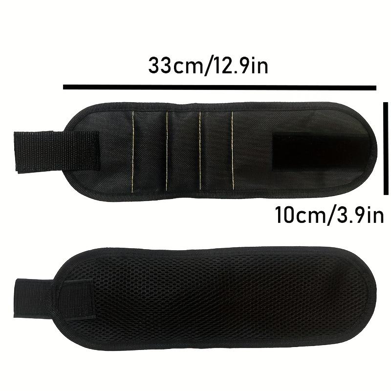 Магнитный браслет на запястье для винтов, гвоздей, болтов и сверл - Уникальная конструкция поддержки - Идеальный подарок для мастера на все руки, электрика, автомеханика