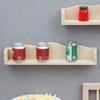 Wooden Dollhouse Storage Rack Miniature Dollhouse Wooden Shelf Furniture  Living Room