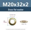 Yigu Durable Brass Flat Washers: M2-M12 Screws
