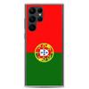 Coque Téléphone - Samsung - Galaxy S22 Plus - Drapeau Portugal - Souple - Multicolore