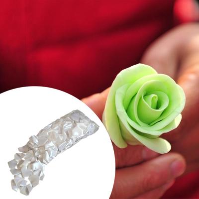 169 шт. готовых лепестков роз из атласной ленты, вечные цветочные букеты, креативный декор, украшение своими руками