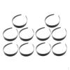 10 Pieces Black Plastic Hair Band DIY Bands Plain Headbands for Women And Woman
