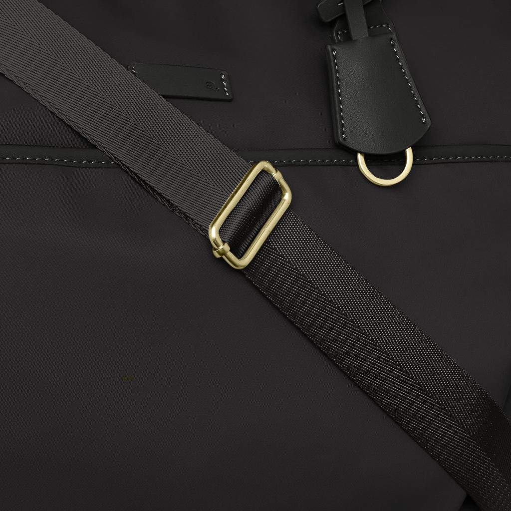 Деловая сумка формата А4, деловая, может хранить дюймовый черный [ACE GENE], совместимая, тоут, 13,3 ПК, 2-сторонняя, женская, Essencia, № 11482,