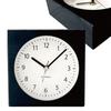 KATOMOKU Dual Use Clock 8, Black, km-134BKRC, Wall/Tabletop Use, Radio-Controlled Clock, Continuous Second Hand, 14cm