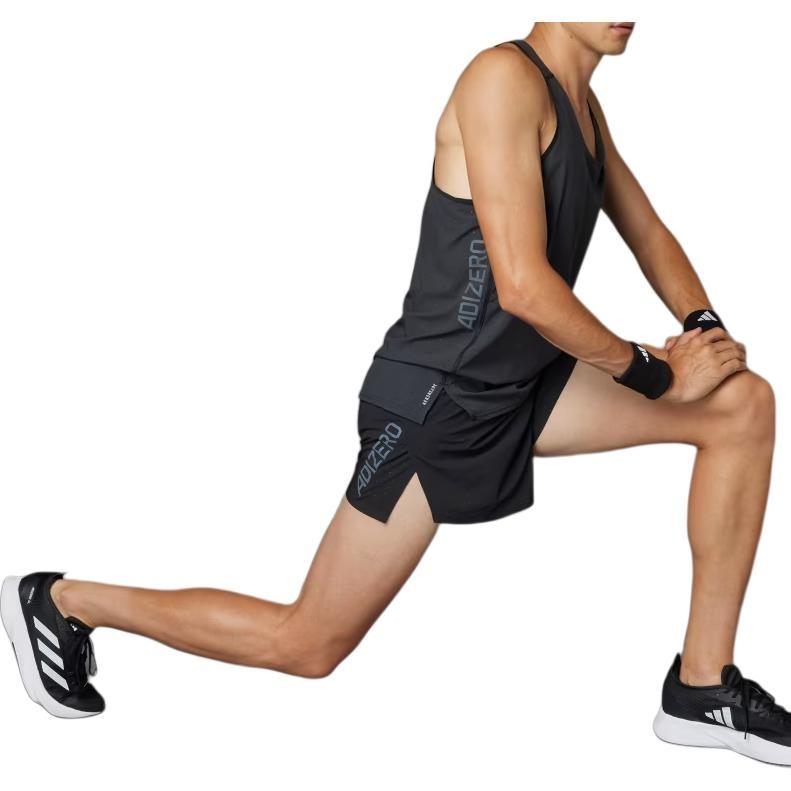 Adidas Free Shipping With AdiClub Adizero Running Split Shorts Men's IK9720