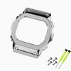 Small Square Modified Stainless Steel Watch Strap Protruding Bracelet Watch Case Suitable for Modified Special [Zealbeaty] GM-5600 GM-2100