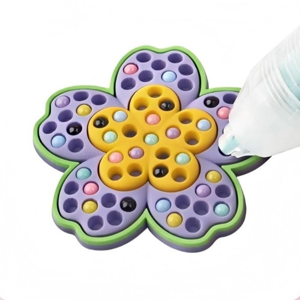 Ballpoint Pen Painting Handmade Bead Painting Creative Production Handmade Beads Pen Gift for Kids
