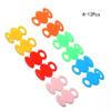 Multicolor Organizer Tags Label Topper Key Holder Key Identifier Key Cap Covers Keyring Rings