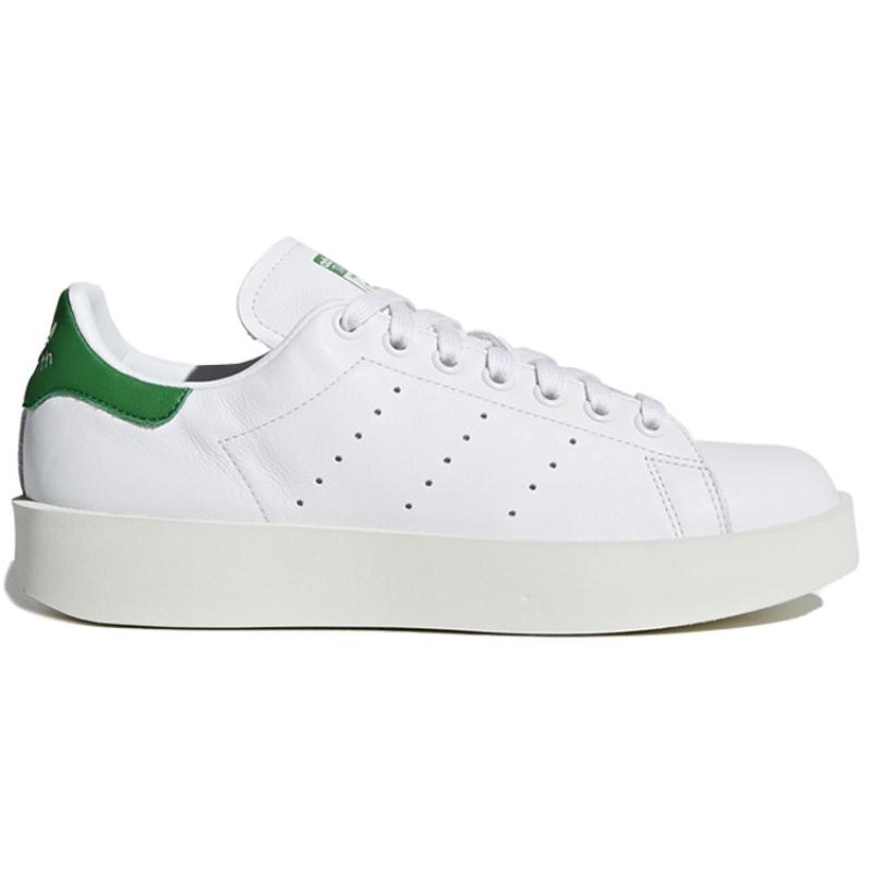 adidas Кроссовки Stan Smith Bold Белые Зеленые Женские S32266