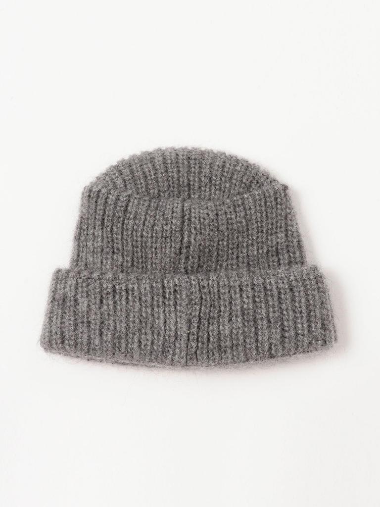 Beams Boy Hat [Special Order] Cableami Mohair Watch Cap Women's Purple Free