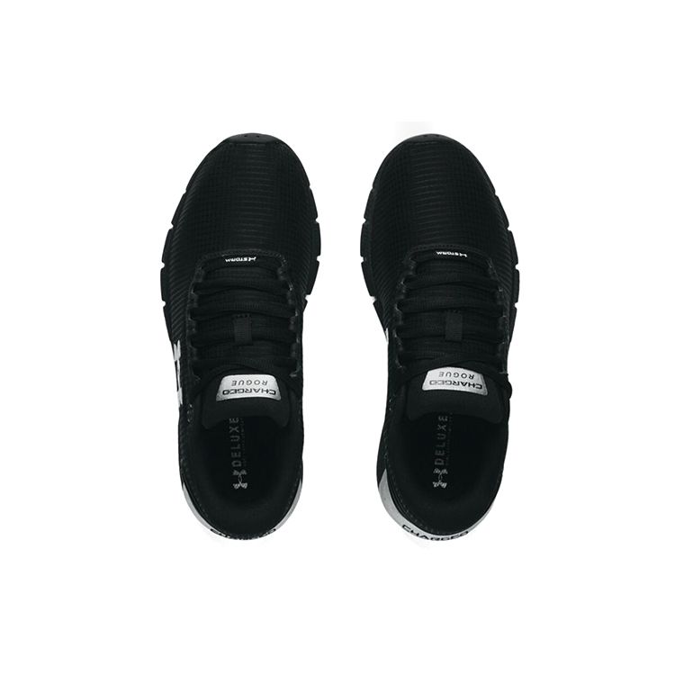 Under Armour Женские кроссовки Charged Rogue 2.5 Rip Black Metallic Silver 3025246-001