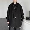 Harajuku Baggy Tie рубашка с длинным рукавом для женщин весна-осень винтажный стиль преппи топы одежда больших размеров