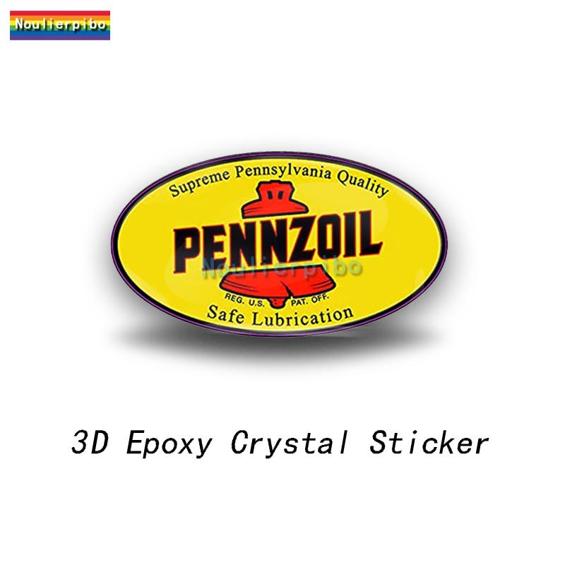 3D Stereo High Quality Epoxy Dome Car Sticker GULF Gas Oil PVC Car Motorcycle Racing Helmet Laptop Mobile Phone Vinyl Decal