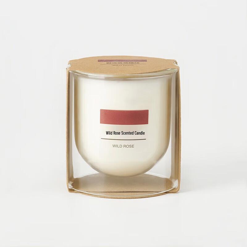 MUJI Ароматическая свеча «Дикая роза»