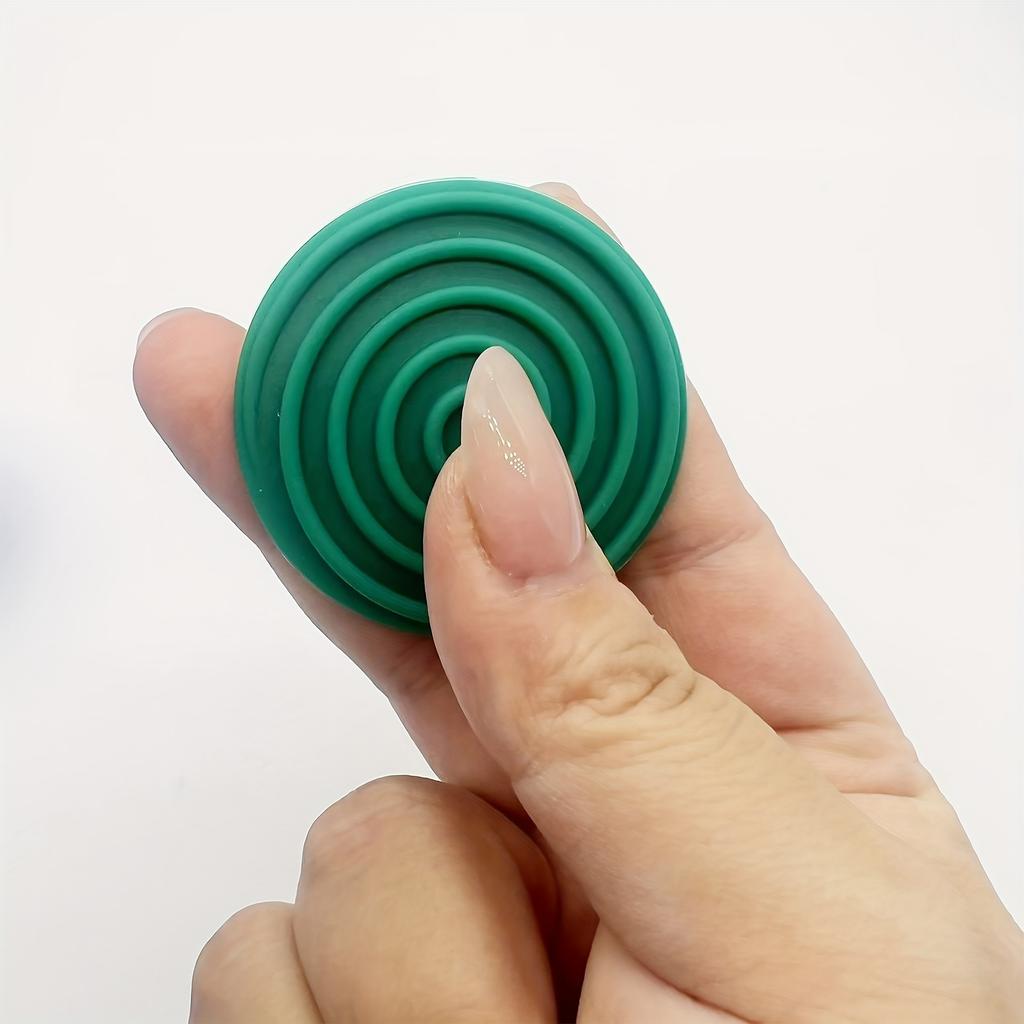 8pcs Silicone Touch Sensory Stone Toy Stress Relief Squeeze Toy