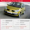 For Renault Scenic II 2003 2004 2005 2006 2007 2008 2009 MK2 Chrome Door Handle Cover Exterior Trim Car Cap Stickers