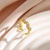 Minimalist Style Butterfly Rings Vintage Finger Rings Stackable Zircon Rings  Women