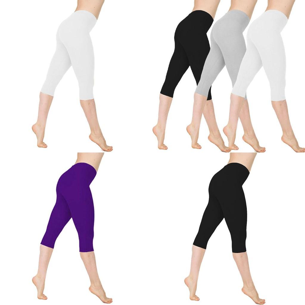 Стильные женские капри для йоги с заниженной талией 3/4 для легкого фитнес-стиля и комфорта
