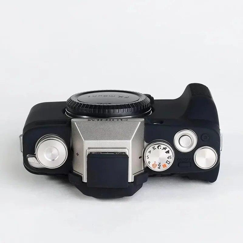 Silicone Rubber Case Cover Camera Bag For Fujifilm Fuji X-T200 XT200 with 6 Colors