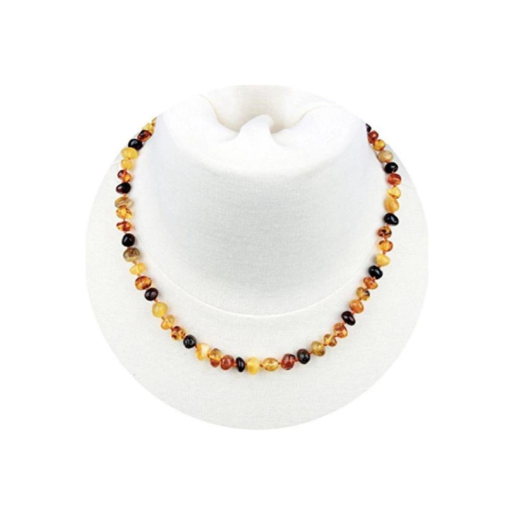 Сертифицированное оригинальное янтарное ожерелье для взрослых