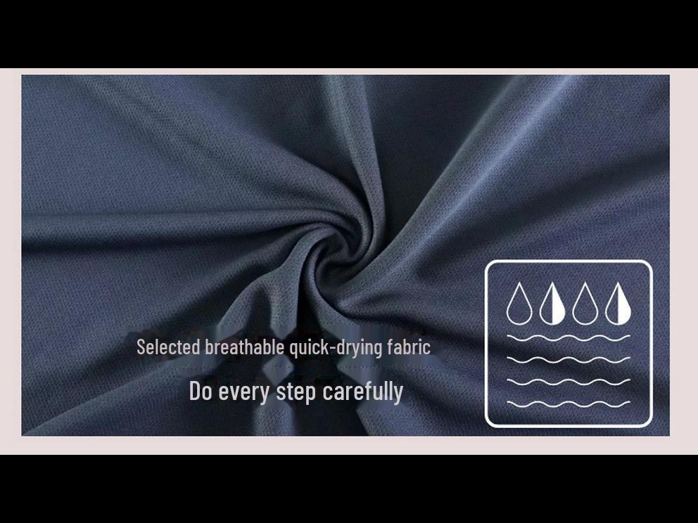 Мужская быстросохнущая баскетбольная тренировочная рубашка с длинным рукавом: Воздухопроницаемый и свободный крой для занятий спортом и бега.