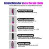 5-in-1 Hot Air Comb Automatic Curling Iron Curling Straight Dual-use Multi-function Hair Styling Comb Electric Blow Drying