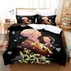 Mushishi Bedding Set Single Twin Full Queen King Size Bed Set Adult Kid Bedroom Duvet Cover Sets 3D Print Anime Bed Sheet Set
