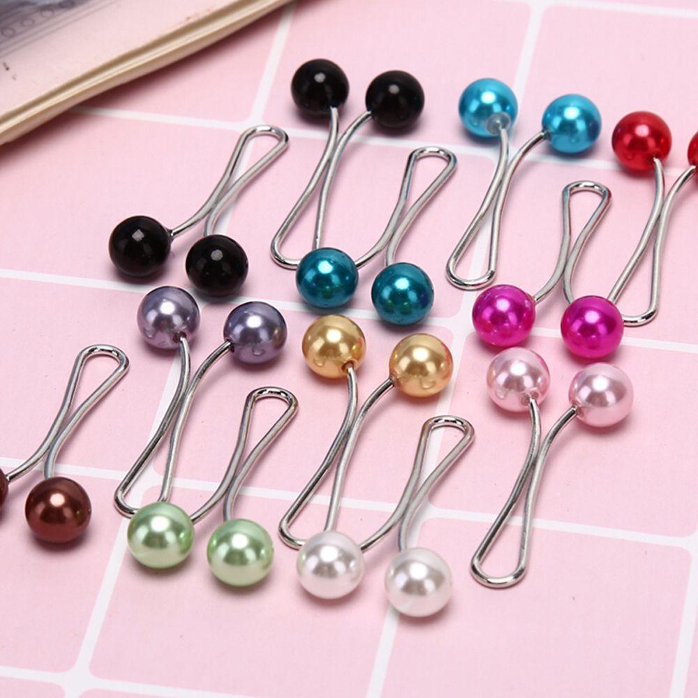 Silk Scarf Buckle Headscarf Pins Clips Muslim Scarf Shawl Clips Hijab Scarf Clips Women Brooches