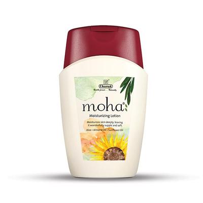 Моха: увлажняющий лосьон для тела с Алоэ и Миндалём (200 мл), Moha Moisturizing Lotion,