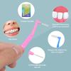 L-Shaped Interdental Brush Set 5PCS Dental Floss Picks Plaque Remover Teeth Cleaning Brush Tooth